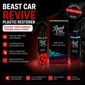 Resim Plastik Yenileyici ve Onarıcı Seramik Kaplama 120ml + Hızlı Cila 120ml 