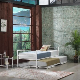 Resim Unimet İkiz Yavrulu Karyola 