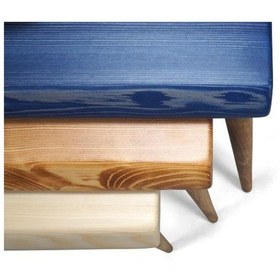 Resim Doğal Ağaç Masif Kütük 3’Lü Zigon Sehpa (538148891) 