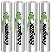 Resim Energizer AAA-HR03 Power Plus 700 mAh AAA Ni-MH Şarj Edilebilir İnce Kalem Pil 4'lü 