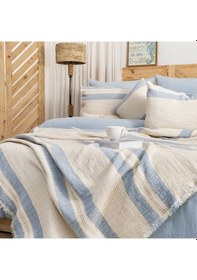 Resim Schafer Home Enza Çeyiz Seti 8 Parça-mavi Mavi 