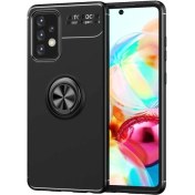 Resim KVY Samsung Galaxy A32 4g Yüzüklü Manyetik Ravel Kılıf 