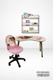 Resim Popcorn Kids Pettıng Üçlü Duvar Rafı 