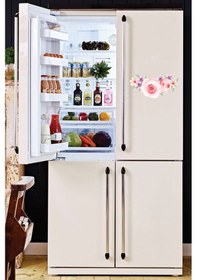 Resim Pembe Güller Klozet Kapağı Ve Banyo Sticker 