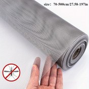 Resim Ekstra Büyük Kendin Yap Pencere Ekranı Ağı, 70.0cm x 5.0metre, Evcil Hayvan Geçirmez & Böcek Dirençli - Balkonlar, Bahçeler & Daha Fazlası İçin İdeal, Sivrisinek Ağı ile Dayanıklı Malzeme, Bahçe Ağı|Fonksiyonel Ev Dekoru|Evcil Hayvan Geçirmez Ekran, Mesh Balkon Ekranı Kapağı 