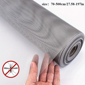 Resim Ekstra Büyük Kendin Yap Pencere Ekranı Ağı, 70.0cm x 5.0metre, Evcil Hayvan Geçirmez & Böcek Dirençli - Balkonlar, Bahçeler & Daha Fazlası İçin İdeal, Sivrisinek Ağı ile Dayanıklı Malzeme, Bahçe Ağı|Fonksiyonel Ev Dekoru|Evcil Hayvan Geçirmez Ekran, Mesh Balkon Ekranı Kapağı 