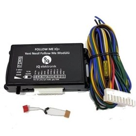 Resim Iq Follow Me Home 2 Çıkışlı Far İçi Kullanım 