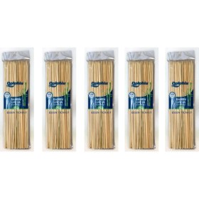 Resim Dolphin Bambum Ahşap Çöp Şiş 25 cm 5 x 100'lü 