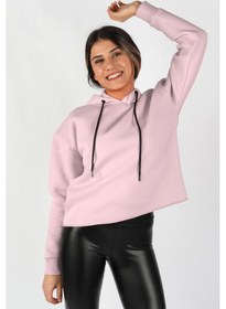 Resim Balins Kadın Kapüşonlu Sweatshirt Pembe Çok Renkli 