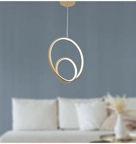 Resim TT AYDINLATMA Tt004-esk Göz Modeli Eskitme Boyalı (3 Renk Işık Modüllü) Led Avize Eskitme 
