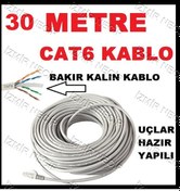 Resim Ncpline 30 M Internet Kablosu Kalin Cat6 