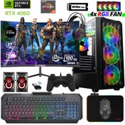 Resim Delux X50 Ryzen 5 8400F 27" 16 GB DDR5 RAM 512 GB M.2 NVMe SSD 8GB RTX4060 180Hz FreeDOS Masaüstü Oyuncu Bilgisayarı Xaser