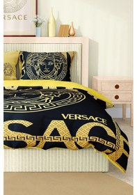 Resim Marka Nevresim Takımı Çift Kişilik Pamuklu Saten Kumaş 6 Parça 3d Dijital Baskı Duvet Cover Set Model No:92 Renkli 