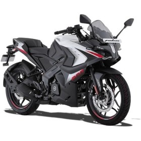 Resim Bajaj Pulsar RS 200 2024 Model Motosiklet Beyaz 