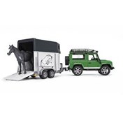 Resim Bruder Land Rover Arazi Aracı ve At Nakil Aracı 