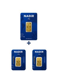 Resim Nadir Gold 24 Ayar 15 Gram Külçe Altın 1 Adet 10 Gram Külçe Altın + 2 Adet 2,5 Gram Külçe Altın 