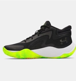 Resim Under Armour Ua Jet '25 Erkek Basketbol Ayakkabısı 6001585-002 Siyah 