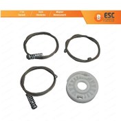 Resim Kia Ceed MK1 ED 2006-2012 5-Kapı İçin Ön Sol Cam Kriko Tamir Seti 