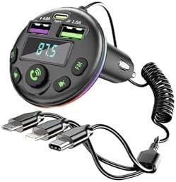 Resim G14 36W PD Şarj Özellikli Dijital Göstergeli Bluetooth Fm Transmitter G14-0690 