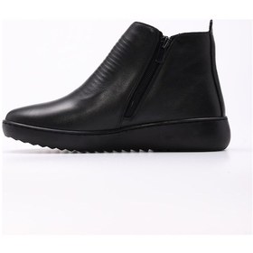 Resim Hakiki Deri Kadın Klasik Bot 864sza1205 Siyah 