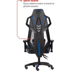 Resim Drift Gaming Drift Strix Fileli Oyuncu Koltuğu – Ergonomik, Ayarlanabilir, Rahat ve Dayanıklı, 3D Kolçak 