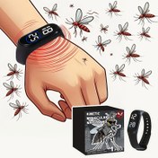 Resim Elektronik Sivrisinek Kovucu Bilezik, Spor ve Günlük Kullanım İçin, Dokunmatik Ekranlı, Şık ve Rahat Tasarım, Hem Erkekler Hem Kadınlar İçin Uygun, 1 Adet 