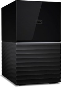 Resim WD My Book Duo Taşınabilir Disk, 16 TB, HDD, USB 3.0, Siyah 