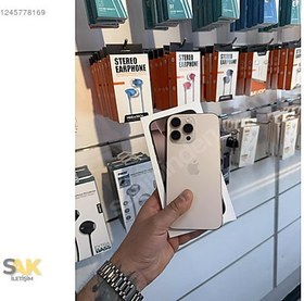 Resim Apple iPhone 16 Pro Max İkinci El YD | 256 GB | Çöl Titanyum 