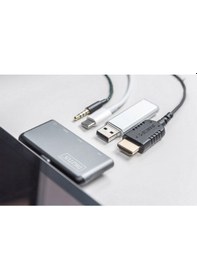 Resim Da-70883 Digitus Usb-C Mobil Şarj Istasyonu. 4 Portlu 