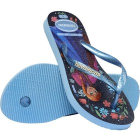 Resim Havaianas Kıds Slım Prıncess Kız Çocuk Parmak Arası Terlik 4123328 4123328 2704 Mavi 