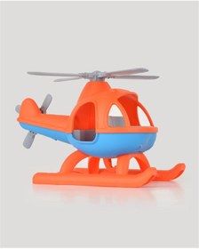 Resim Büyük Helikopter Turuncu Mavi 