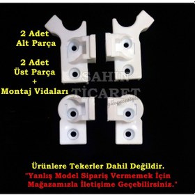 Resim Duşakabin Plastik Kapı Parçası Duşakabin Yedek Parçası 