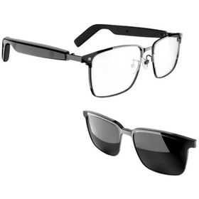 Resim Sg-20 Pro Akıllı Bluetooth Gözlük Tws Sesli Kulaklık, Sesli Asistan & Tak-çıkar Güneş Gözlüğü 