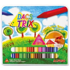 Resim Alpino Mum Pastel Boya Dacstrix Çantalı Üçgen 24 Renk DA000127 