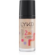 Resim LYKD 2 in 1 Fondöten 133 Rose Almond 