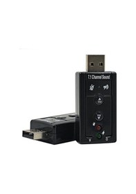 Resim Wozlo 7.1 Virtual 3D USB Ses Kartı 