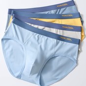 Resim 4'lü Paket Erkek %100 Boxer Külot - Yumuşak Nefes Alabilir İç Çamaşırı, Çok Renkli Bel Bandı (Beyaz, Gri, Lacivert) - Üçgen Kesim Düşük Belli Kolsuz Tasarım Rahat ve Giyilebilirlik için Toplu Satın Alma Fırsatı ile 