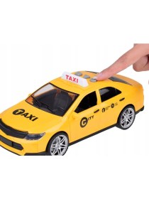 Resim Farbu Oyuncak Sesli Işıklı Pilli Ticari Oyuncak Taksi 