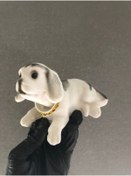 Resim OTOTOPTAN Kafa Sallayan Biblo Beyaz Köpek 1 Adet 
