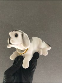 Resim OTOTOPTAN Kafa Sallayan Biblo Beyaz Köpek 1 Adet 