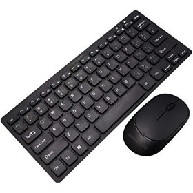 Resim Sprange SR-K1 Multimedya Wireless Kablosuz Q Klavye & Mouse Siyah 