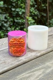 Resim Rufus Concept Anneler Günü Silindir Silikon Mum Kalıbı 