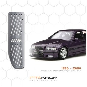 Resim intakrom Bmw E36 Krom Ayak Dinlendirme Pedalı 