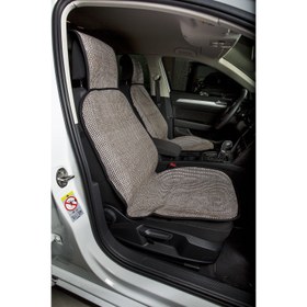 Resim Space Kilim Minder 2'Li Set Klasik Füme/Beyaz/Bej / Klmny201-1 