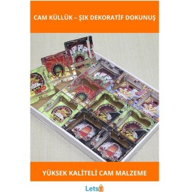 Resim Şık Tasarımlı Yüksek Kalite Cam Küllük Model 32 