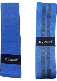 Resim 3 Seviye Örme Direnç Lastiği Hafif Orta Sert Direnç -direnç Bandı - Egzersiz Bandı -pilates Bandı -spor-fitness-yoga Çok Renkli 