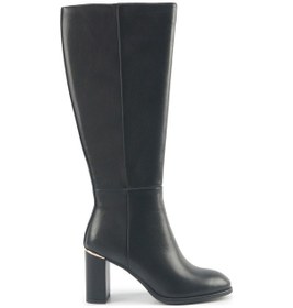 Resim Nine West Ortega 5pr Siyah Kadın Topuklu Çizme 000000000102044257 Siyah 