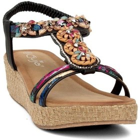 Resim Guja 24y155-2 Kadın Sandalet Siyah 