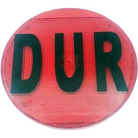 Resim Dur Levhası Servis Araçları İçin Ledli 30cm Çap - Sss 