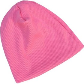 Resim Luess Çocuk Unisex Fitilli Kışlık Bere Pembe 